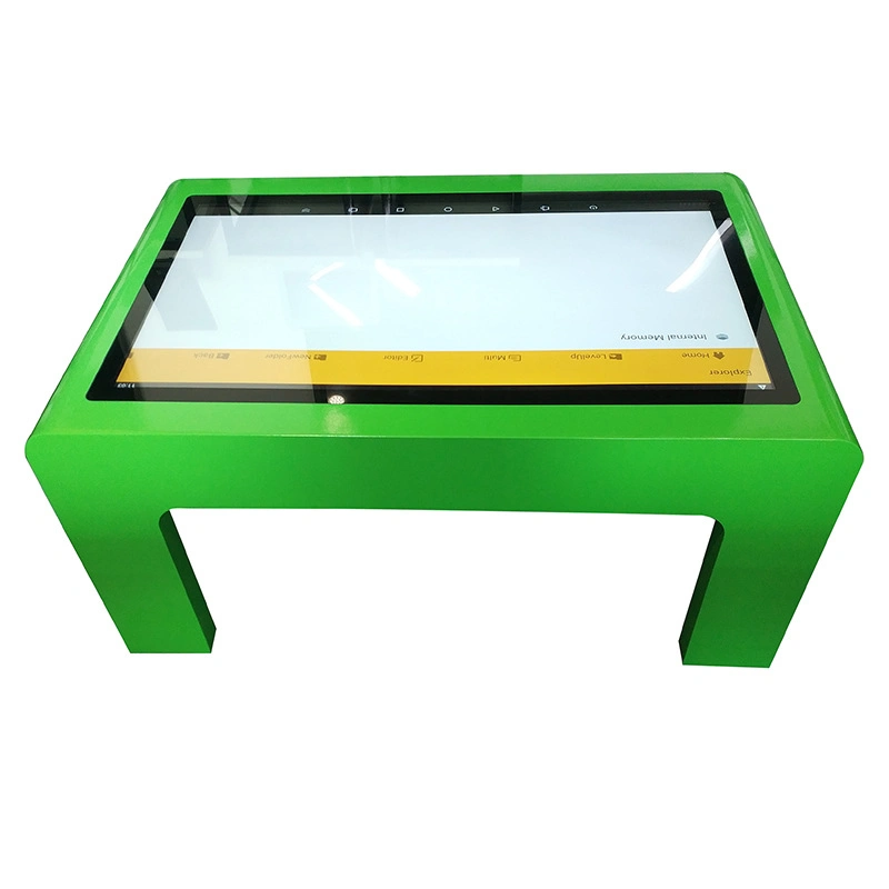 Cheap Price Smart Home Interactive Touch Screen Table for Coffee Shop Advertising Display Table